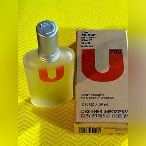 Like Calvin Klein One Fragrance Imposter male female unisex part bottle and box